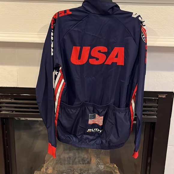 Rudy Men's Navy Blue USA Jacket - Picture 4 of 7